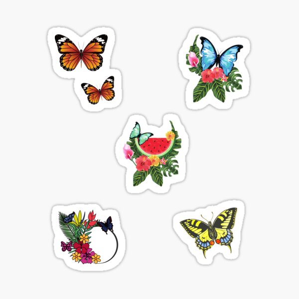 Item preview, Distressed Botanical Butterfly 3 designed and sold by Bibin-Creations.