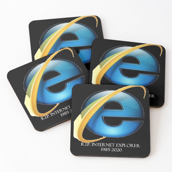 Item preview, RIP Internet Explorer designed and sold by PillowPuns.