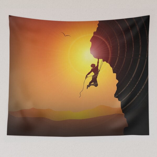 Item preview, Ascenso al atardecer designed and sold by wazoosi.