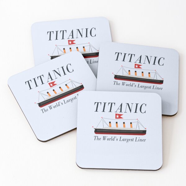 Item preview, Titanic Sinking Vintage Poster Cruise Ship Atlantic Ocean Voyage  designed and sold by TopTeeShop.