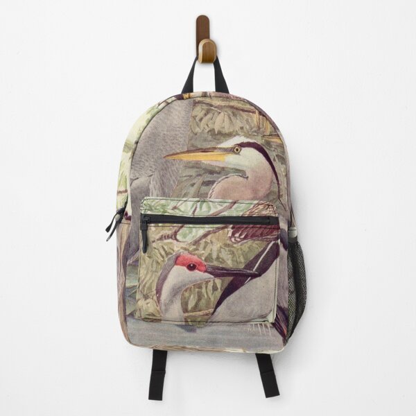 Item preview, Egret, Crane and Heron vintage Birds illustration designed and sold by Vintage Designs +.