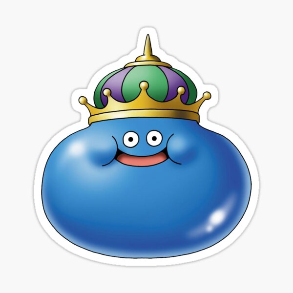 "King Slime Sticker dragon quest" Sticker for Sale by JoshSeiler