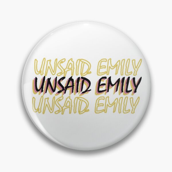 Item preview, Unsaid Emily Sticker designed and sold by BasicWear.