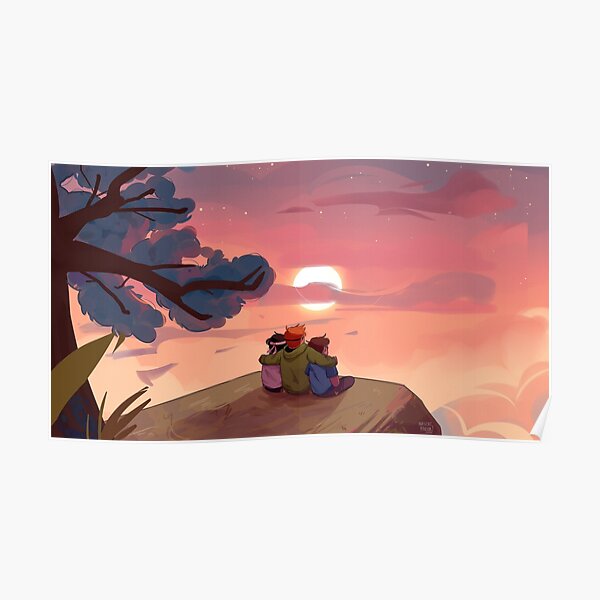 sunset with the homies (dream team) Poster