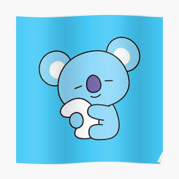 Bt21 Koya Posters | Redbubble