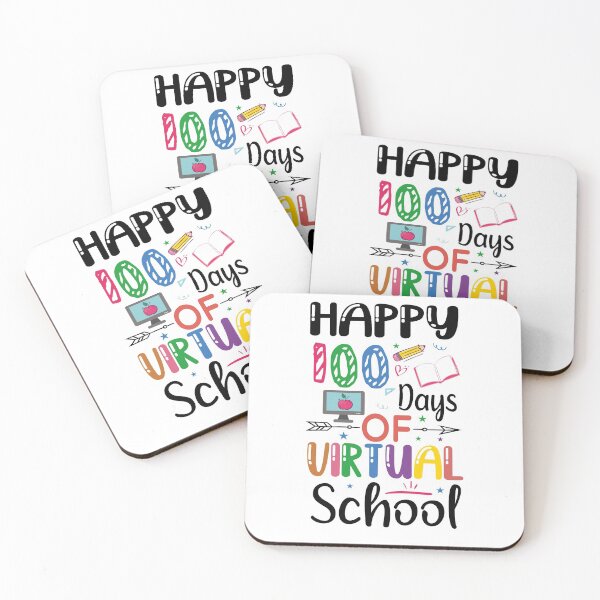 Item preview, Happy 100 Days of Virual School / 100th Day of Virual School / 100 Days of School  / Virtual Learning / Cute Gift for Boys and Girls / Students / Virual Teacher designed and sold by Chamssou.