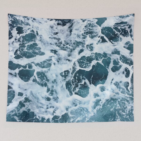 Item preview, Dreamy Ocean Waves designed and sold by The Little Wood Cottage.