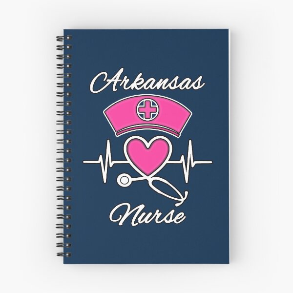 Item preview, Arkansas Nurse - Nurse Hat, Heart, and Stethoscope designed and sold by Drucifer76.