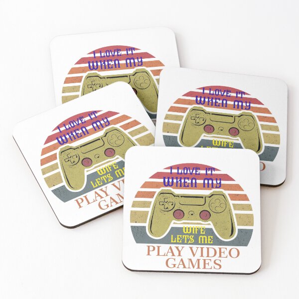 Item preview, I love it when my wife lets me play video games  designed and sold by looklock.