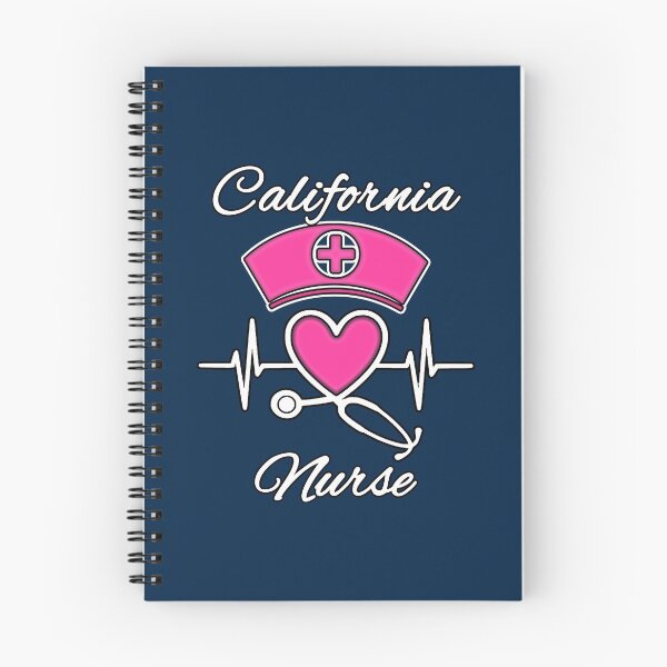Item preview, California Nurse - Nurse Hat, Heart, and Stethoscope designed and sold by Drucifer76.