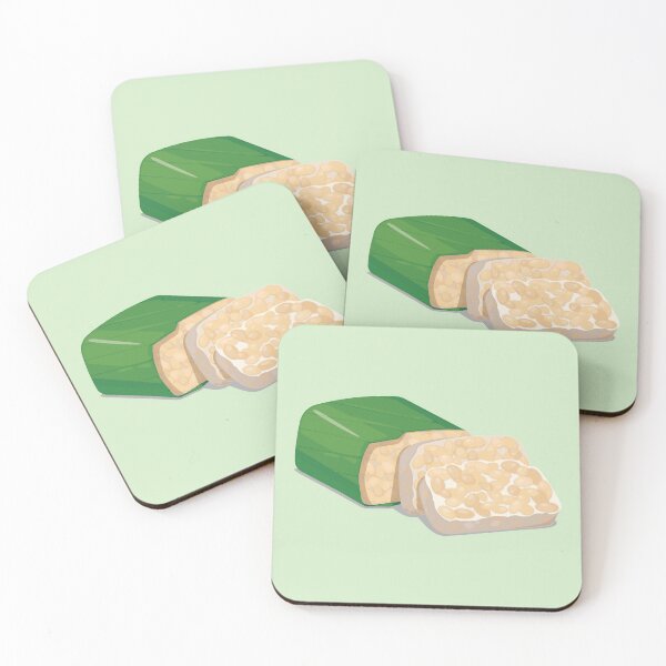 Item preview, Indonesian Tempe - Fermented Soybean Wrapped In Banana Leaves designed and sold by Alicia Chee.