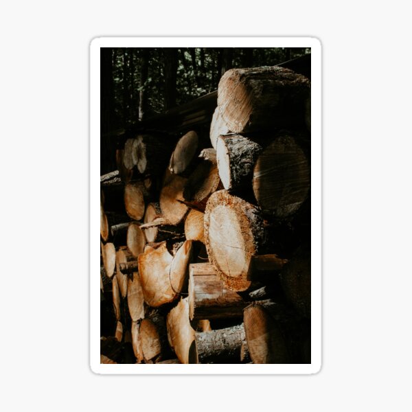 "Lumber" Sticker for Sale by heyredstudios Redbubble