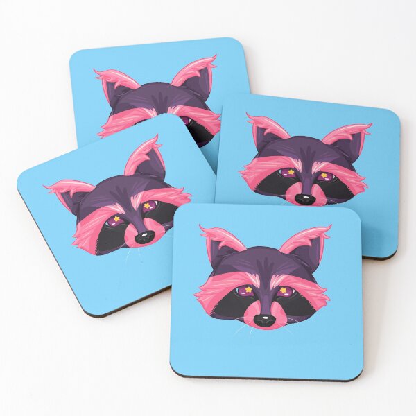 Item preview, Pink Raccoon - Aesthetic designed and sold by Sandriin.