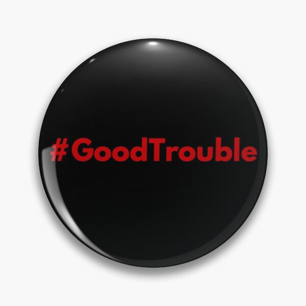 Item preview, Hashtag Good Trouble Red designed and sold by MerciMe.
