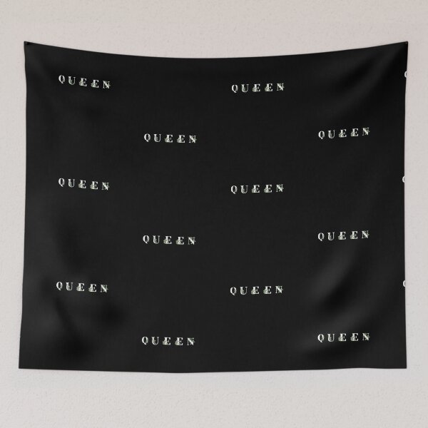 Item preview, Minimalist Funny Floral Queen, Black Backround designed and sold by Art Wear Nation.