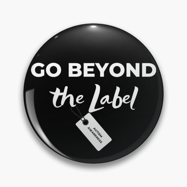 Item preview, Black and White Tag Autism Advocacy and Cause  designed and sold by DopeTops.