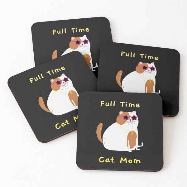 Item preview, Full Time Cat Mom designed and sold by OuDesigns.