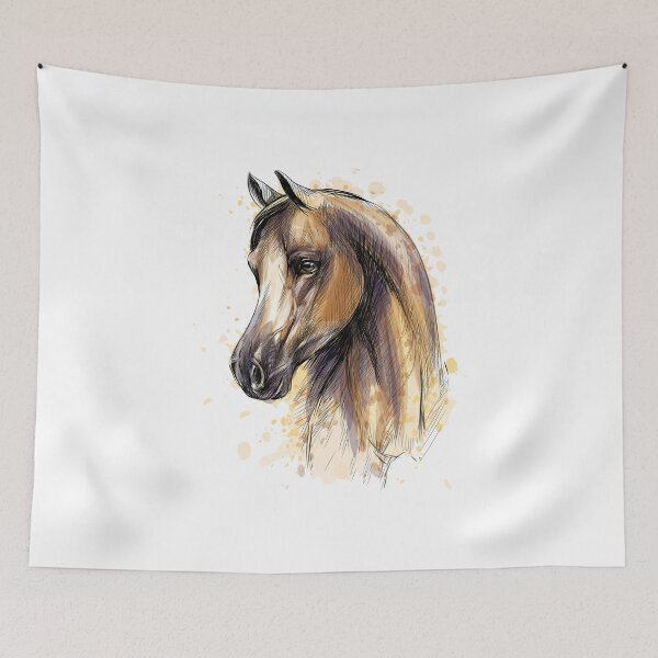 Item preview,  Friendly Horse designed and sold by ZodesignArt.