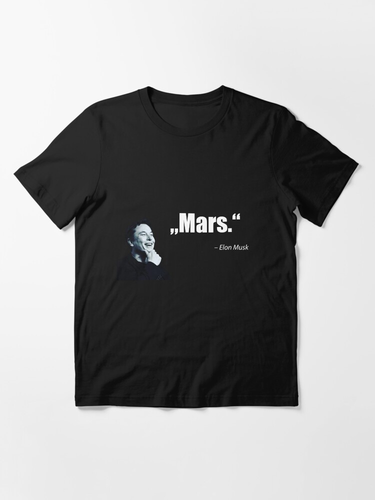 elon musk mars baby shirt