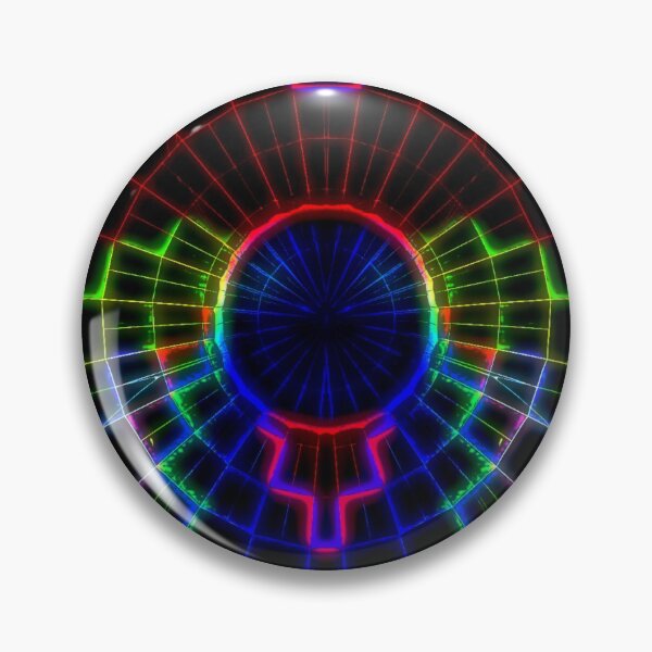 Artikelvorschau, Neon Abstract Optical Illusion Web Pattern entworfen und verkauft von Mary Riley.