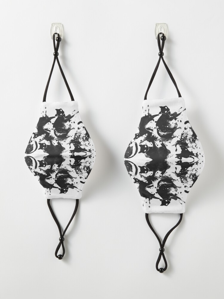 Alternate view of Rorschach Test Cat’s On My Mind Mask