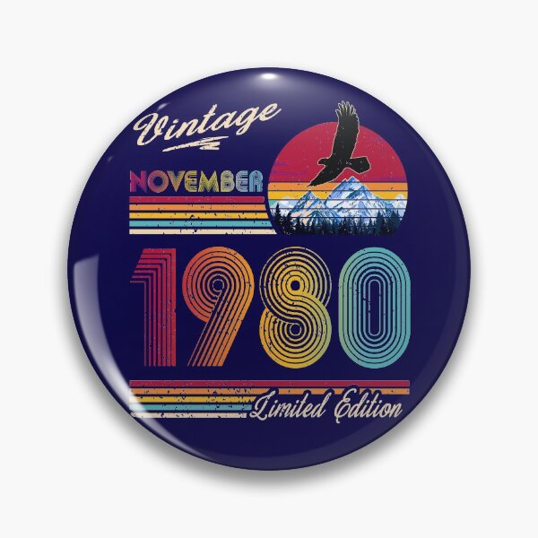Item preview, Vintage November 1980 Birthday  designed and sold by GreenSplash.
