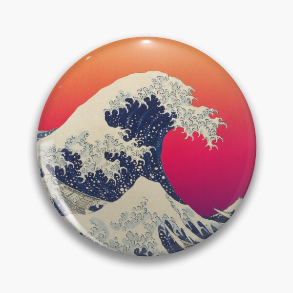 Item preview, Great Hokusai Japanese Wave designed and sold by Hola Mocha.