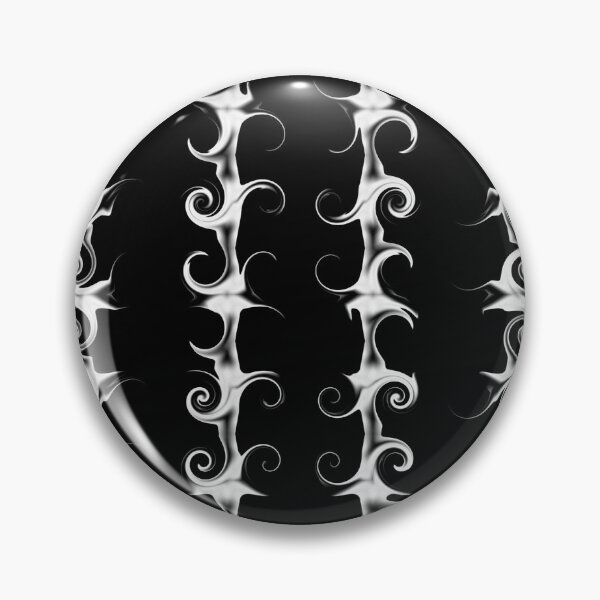 Item preview, Swirls and Twist Black and White Vertical Stripe Pattern designed and sold by taiche.