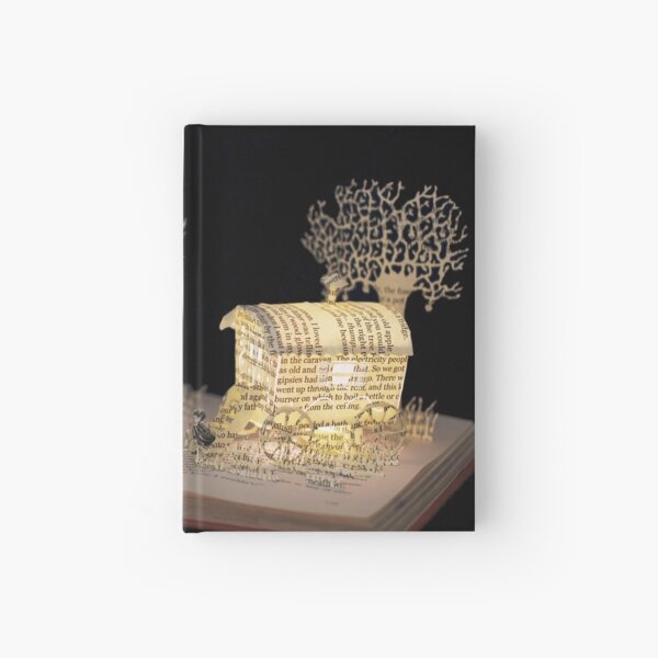 Danny Champion of the World, Roald Dahl book sculpture Hardcover Journal