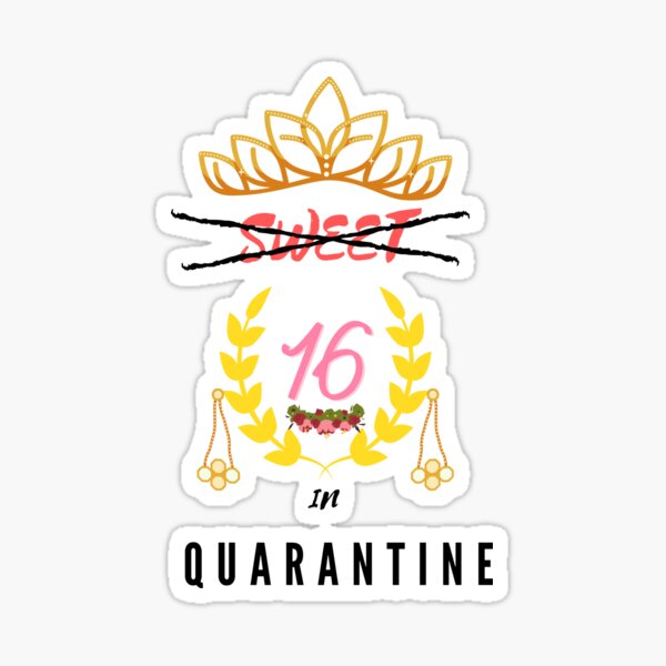 Download Sweet 16 Queen Stickers Redbubble