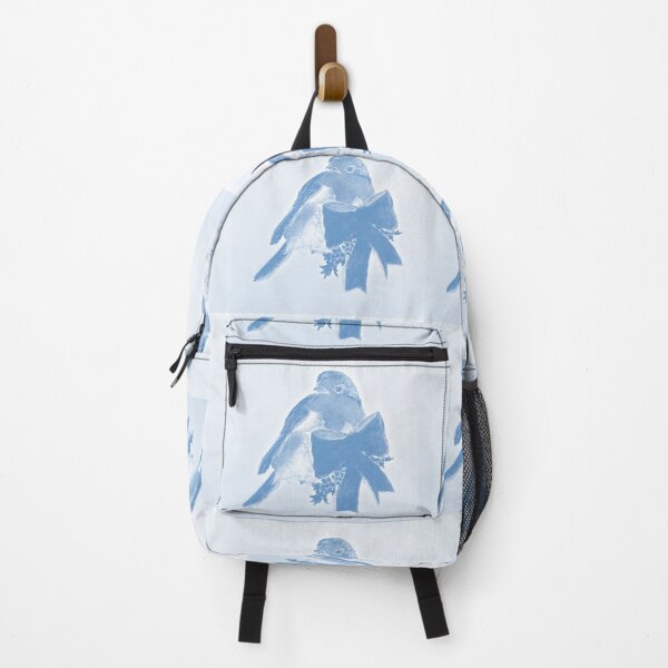 Item preview, Christmas Robin design in blue designed and sold by Jennifer Morcom.