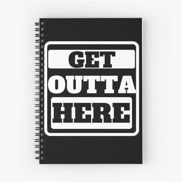 Item preview, Get Outta Here designed and sold by Quadghouls.