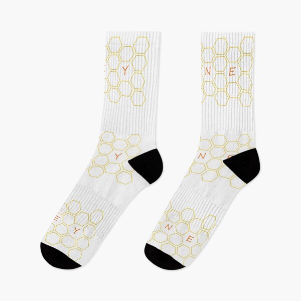 Item preview, honey hexagon yellow designed and sold by miaterinka.