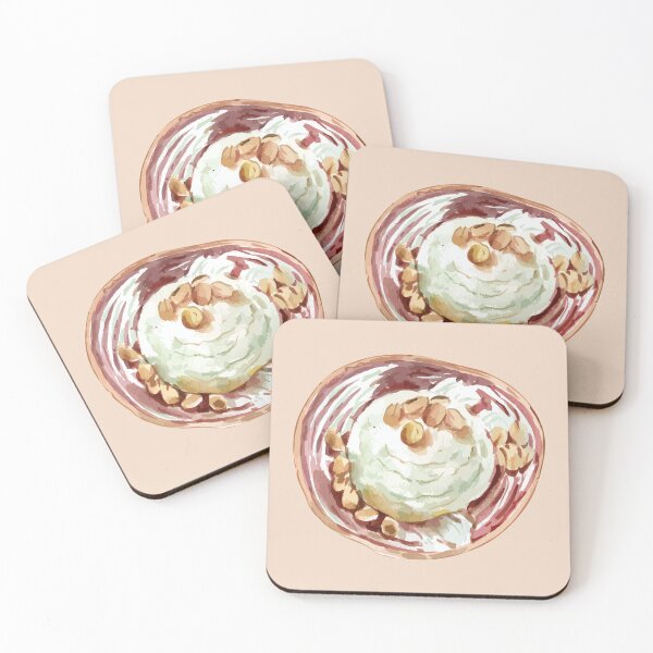 Item preview, Creamy Coconut Ice Cream Served In A Coconut Shell designed and sold by Alicia Chee.