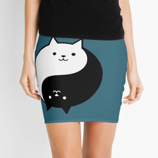 Yin Yang Symbol Mini Skirts  Redbubble