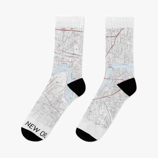 Item preview, New Orleans, LA Topographical Map Clean designed and sold by PGHPhotoCo.