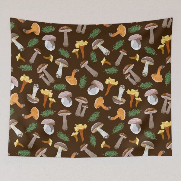 Item preview, Fall mushrooms designed and sold by Elsbet.