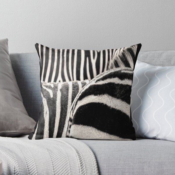 Zebras, Zebras. All Zebra...All The Time Throw Pillow