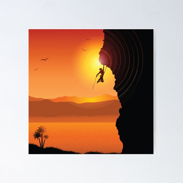 Item preview, Sunset ascent designed and sold by wazoosi.