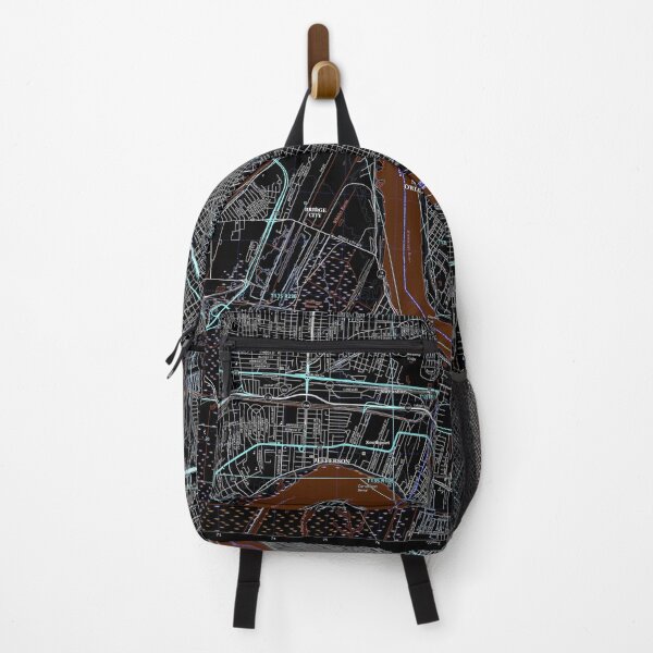 Item preview, New Orleans, LA Topographical Map Dark designed and sold by PGHPhotoCo.