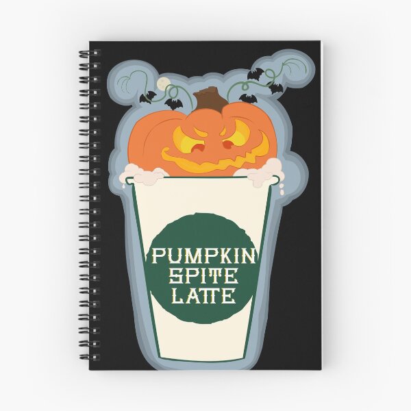 Item preview, Pumpkin Spice Evil Pumpkin Spite Latte designed and sold by Punderstandable.