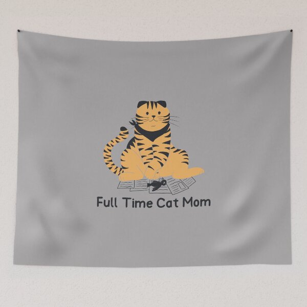 Item preview, Full Time Cat Mom designed and sold by OuDesigns.