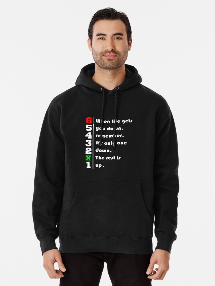 Motorbike Motorcycle Gears T-Shirt When Life Gets You Down