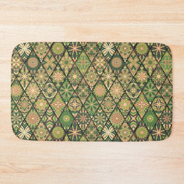 Item preview,  Moroccan Geometric Floral Mandala designed and sold by ZodesignArt.