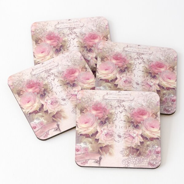 Shabby Chic Coasters for Sale Redbubble