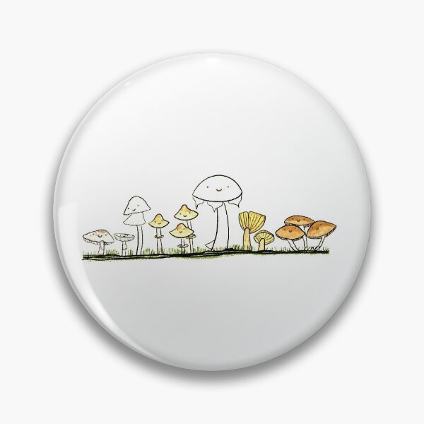 Item preview, Happy, poisonous mushrooms  designed and sold by teaandcraft.