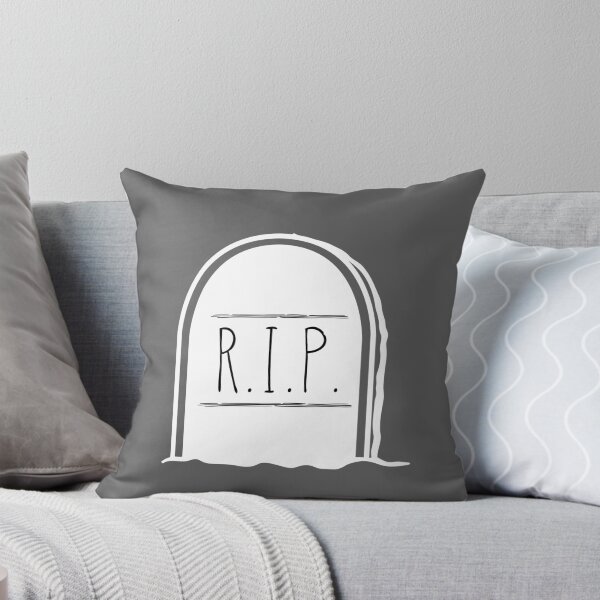 Item preview, RIP Descanse en paz Tombstone designed and sold by Ze-design.