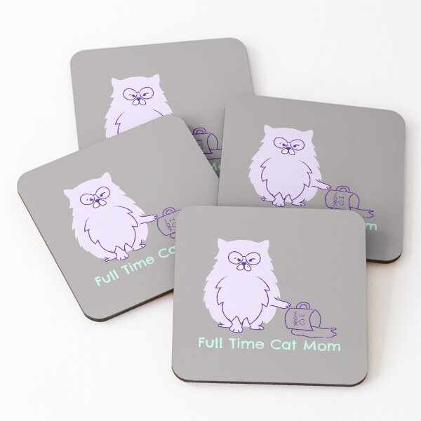 Item preview, Full Time Cat Mom designed and sold by OuDesigns.