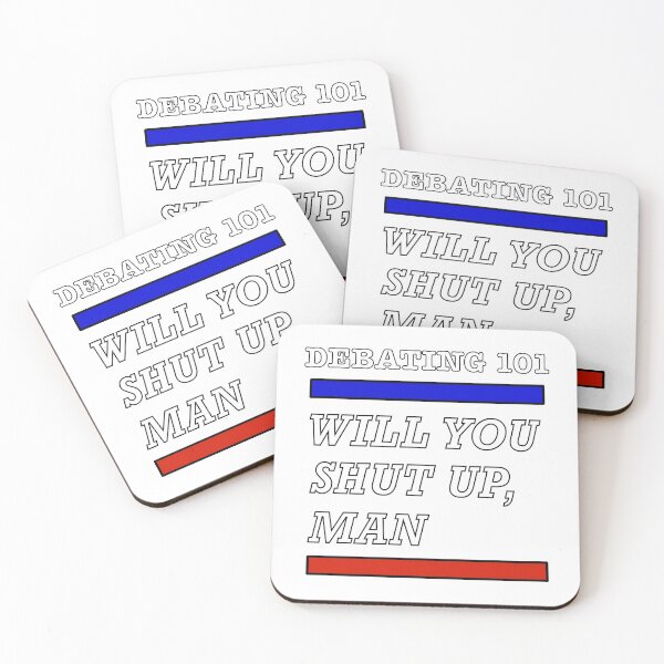 Item preview, Will you Shut Up Man designed and sold by BusyMonkeys.