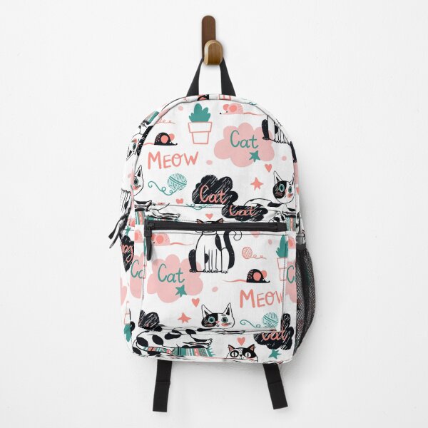 Item preview, Funny Cats Pattern designed and sold by CreativeNewDesigns.